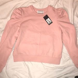 COPY - NWT street wear society puff shoulder sweater